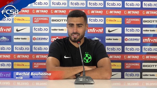 Primele cuvinte ale lui Rachid Bouhenna după transferul la FCSB: ”Speram să mă oferteze. Nu vreau să spun că a fost o greşeală că nu am venit de anul trecut, dar...” | VIDEO
