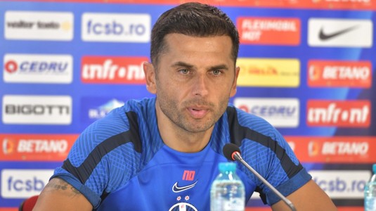 Reacţia lui Nicolae Dică după ce a aflat că există posibilitatea ca FCSB să joace fără spectatori în play-off-ul Conference League: ”Vorbeam şi cu MM de dimineaţă!”
