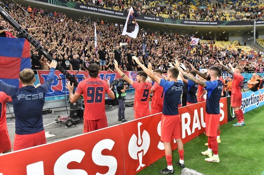 FOTO | Gafă de necrezut a FCSB-ului la meciul cu Anderlecht! Cum era scris numele lui Andrea Compagno pe tricou. Reacţia italianului