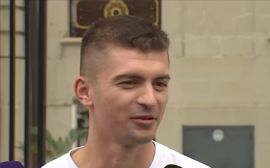 Florin Tănase, interviu surprinzător de pe treptele palatului lui Gigi Becali. "Am mai spus-o. Suntem apropiaţi"