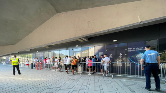 Interes masiv pentru FCSB - CFR Cluj! Coadă uriaşă la casa de bilete din Ghencea înainte de deschidere