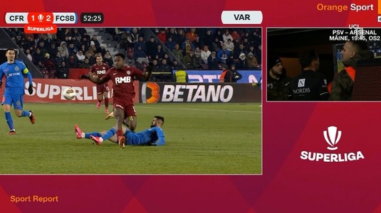 Recomandarea lui Vassaras a uimit la faza care i-a anulat golul lui Florinel Coman, în CFR Cluj - FCSB: "Asta este o prostie" | VIDEO