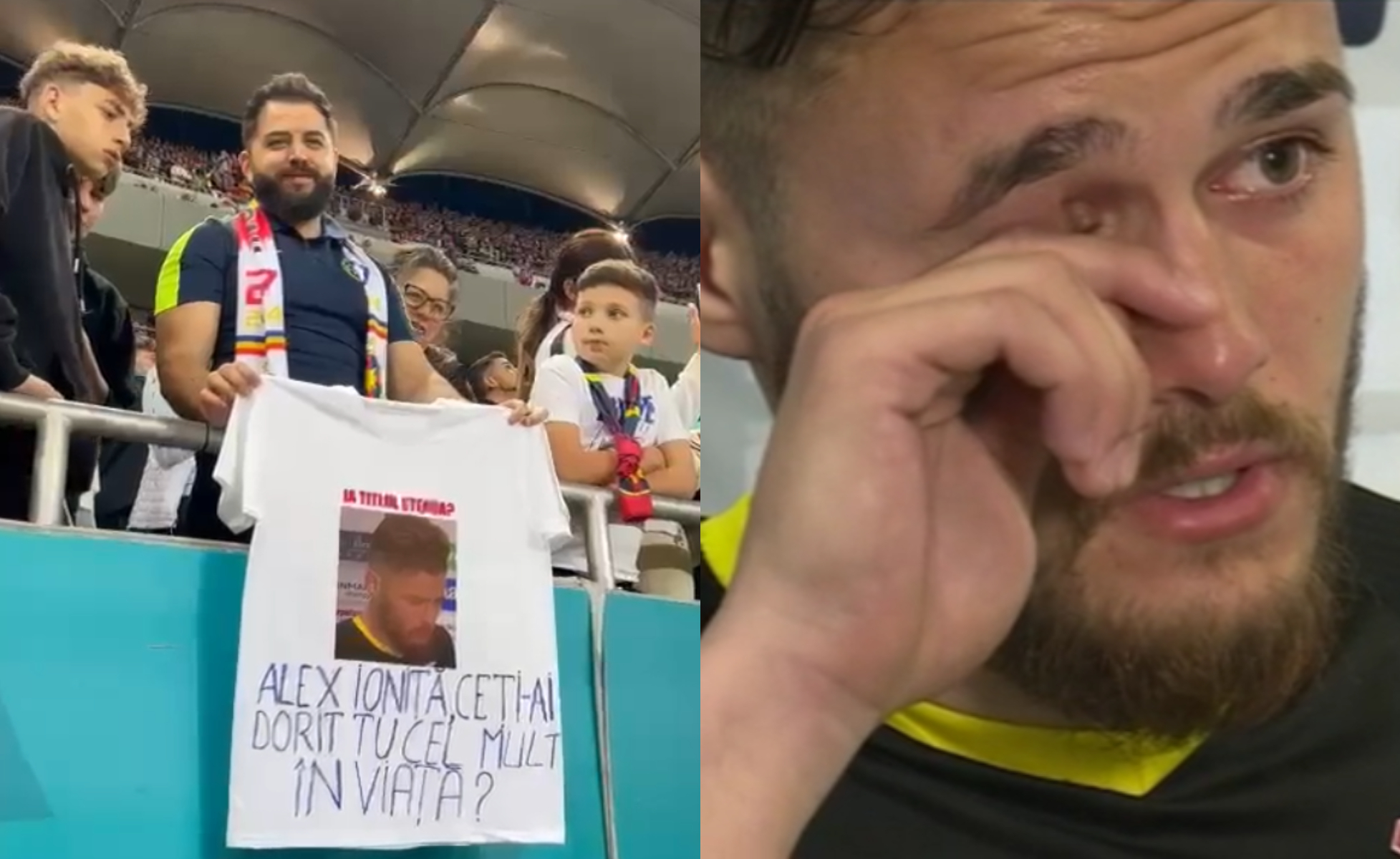 VIDEO Alex Ioniţă, "adus" pe Arena Naţională la sărbătoarea FCSB! Cum a fost ironizat fostul rapidist