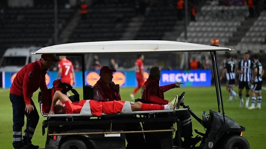 Ultima oră! Ce urmează pentru Lixandru şi care este verdictul accidentării suferite în Europa League