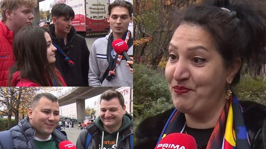 VIDEO Fanii FCSB-ului au luat cu asalt Glasgow! ”Am venit 700 km dus - întors!” / ”Am învoit copilul de la şcoală” 