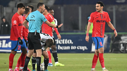 ULTIMA ORĂ | Adrian Şut şi-a aflat pedeapsa după ce a văzut "roşu" în U Cluj - FCSB 1-2