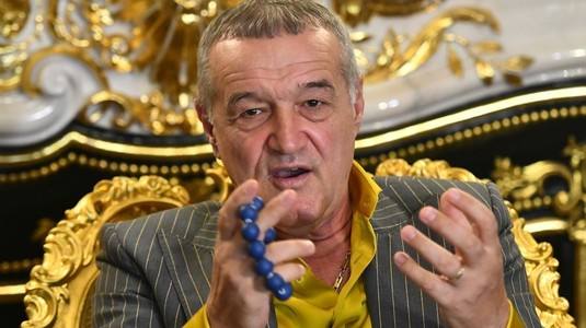 Gigi Becali "s-a fript": "În viaţa mea nu mai zic asta. Mi-a dat o palmă"