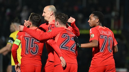 Agricola Borcea - FCSB 1-2. Victorie chinuită pentru campioana României. FCSB, cu un pas în sferturi