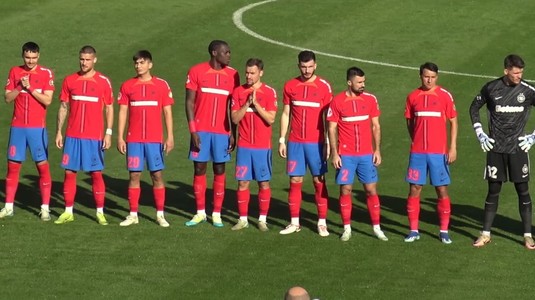 Incredibil! FCSB n-a avut voie să joace cu "Betano" pe piept. De ce a jucat campioana cu tricouri improvizate în meciul cu Hamburg