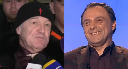 ”Geniu”. Moment amuzant în direct. Basarab Panduru a stârnit hohote de râs după discursul lui Becali: ”M-am luat dupa ei... se ştie!”