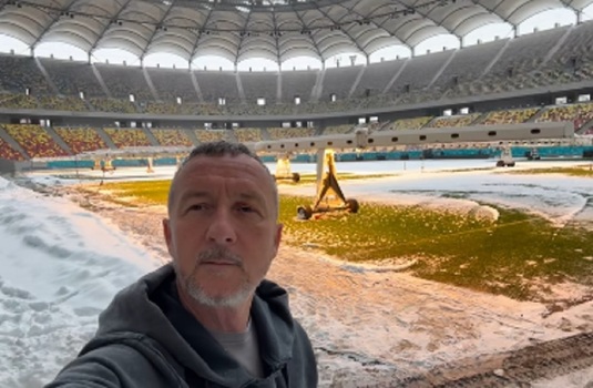 În ce stare se află gazonul de pe Arena Naţională? Mihai Stoica i-a liniştit pe fanii campioanei: "Nu avem motive de îngrijorare"