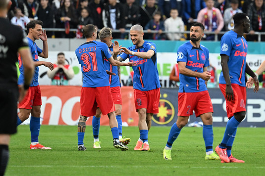 VIDEO FCSB - Universitatea Craiova 1-0. Campionii, o nouă victorie în play-off. Urmează sărbătoarea pentru trupa lui Charalambous