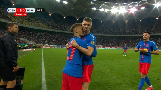 Revenire emoţionantă pentru Darius Olaru! Căpitanul FCSB-ului, primele minute de la accidentarea horror din amicalul disputat în Antalya