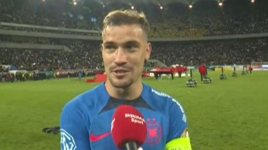 Darius Olaru a văzut ce a reuşit FCSB fără el şi a transmis ce simte: “Am emoţii”. Promisiunea pe care campionii au făcut-o rivalilor