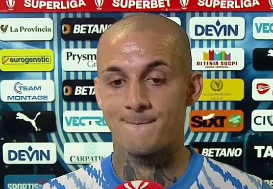 Oltenii nu au rămas impresionaţi de show-ul făcut de FCSB. Alex Mitriţă: ”Să facă ce vor”