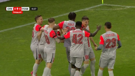 Record în Superliga! Reuşita tânărului Stoian din CFR - FCSB a intrat în topul acestui sezon
