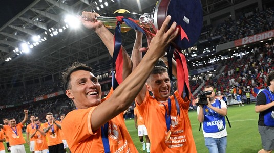 A adus un nou trofeu pentru FCSB, apoi a venit la declaraţii: "Eu mereu vreau să demonstrez că merit tot respectul"