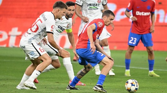 VIDEO | FCSB - Hermannstadt 1-1. Final de foc pe Ghencea! Campioana obţine un punct pe final de partidă, graţie golului marcat de Stoian
