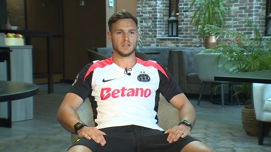 VIDEO | "Nu am fost o legendă a clubului". Dennis Politic s-a adaptat perfect la FCSB şi a avut un mesaj pentru Dinamo: "Nu am trădat"