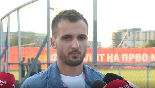 Fostul fotbalist de la FCSB a venit la antrenamentul campionilor, în Skopje! "Am văzut că aţi scris că e tragere uşoară, dar nu este". Ce crede despre Shkendija 