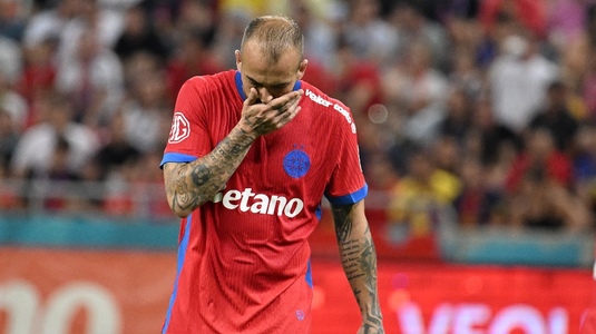 Scandal pe Arena Naţională! Denis Alibec, un car de nervi. A sărit la bătaie cu un suporter după FCSB - Shkendija