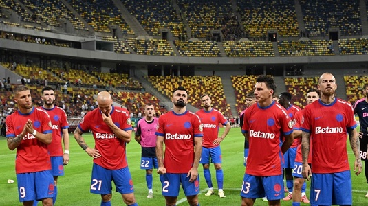 Vestiarul FCSB, dărâmat după eliminarea ruşinoasă din Liga Campionilor: ”Mi se pare prea mult. E amărăciune mare”