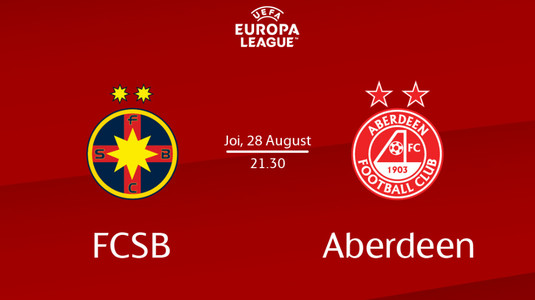 Prima Play transmite în exclusivitate meciul FCSB – Aberdeen pentru românii din Diaspora