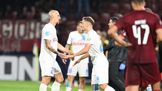 OUT! Gigi Becali îl scoate după ce l-a văzut în FCSB - CFR Cluj 2-2: "Nu-l mai bag că mi-e frică. Ce e asta, mă?"