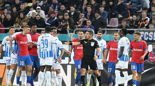 VIDEO | FCSB - Universitatea Craiova 1-0. Campioana, victorie uriaşă în faţa oltenilor, într-un derby cu un gol din penalty şi mulţi nervi