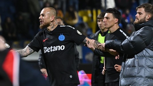 Scandal uriaş la FCSB! Denis Alibec, făcut praf de liderul galeriei după eşecul cu Metaloglobus: "Ne-a înjurat de morţi. Nu-l văd bine"