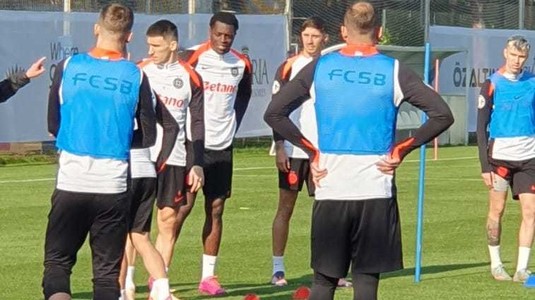 FCSB s-a antrenat în formulă completă. Ultimul jucător aşteptat în Antalya s-a alăturat lotului pregătit de Charalambous
