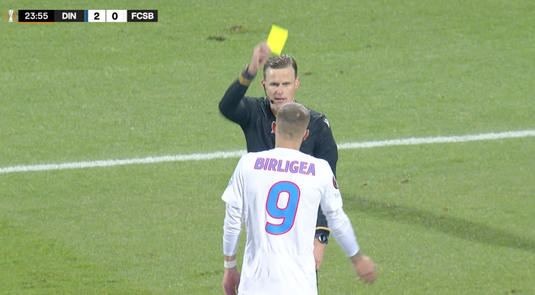 O nouă lovitură pentru FCSB! Daniel Bîrligea nu va evolua împotriva lui Fenerbahce