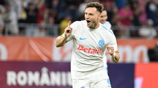 A debutat cu pasă de gol la Hermannstadt şi a vorbit despre experienţa FCSB: "Nu am jucat cât mi-aş fi dorit"