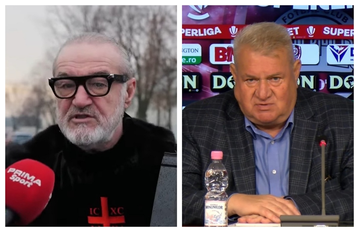 Gigi Becali l-a auzit pe Iuliu Mureşan în direct şi a intervenit. Deranjat, patronul FCSB l-a contrat: ”Târnovanu a înjurat aşa cum a făcut Cordea?”