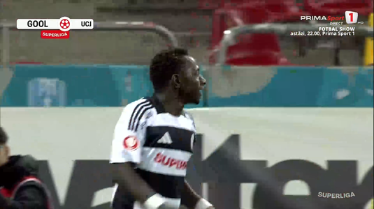 LIVE VIDEO | FCSB - U Cluj, ACUM, pe Orangesport.ro. Egalare rapidă a ”Şepcilor roşii”