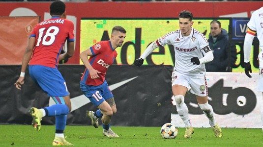 Întrebat despre un eventual transfer al lui Dobre, Becali a lăudat tot un jucător de la FCSB: "E cel mai bun fotbalist român, peste Man sau Bîrligea"