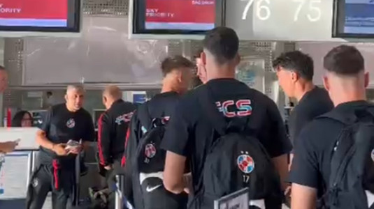VIDEO | FCSB a plecat în cantonamentul din Olanda! Noul transfer a făcut deplasarea, Tănase şi Ngezana au lipsit