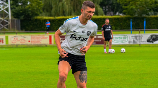 FOTO | Tănase a ajuns în cantonamentul FCSB şi s-a antrenat alături de colegi în Olanda