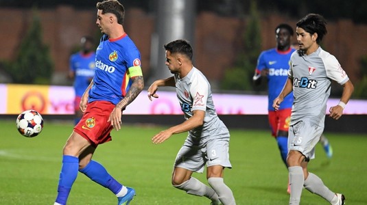 LIVE VIDEO | FCSB - UTA, ACUM, pe orangesport.ro. Pauză! Arădenii au intrat cu avantaj la vestiare