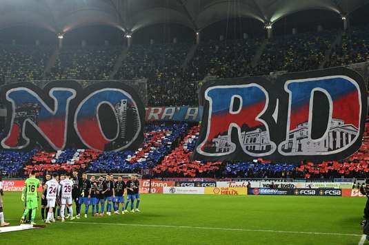 FCSB, criticată de suporteri după eşecul cu UTA: mesaj ironic pentru Gigi Becali
