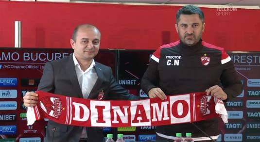 Aşa arată staff-ul lui Claudiu Niculescu la Dinamo