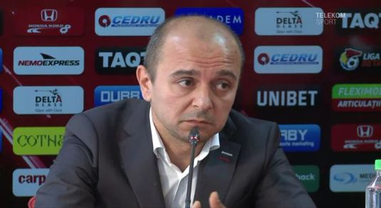 EXCLUSIV | "Fotbalul e un sport de bărbaţi, nu pentru cei care plâng în pumni". Preşedintele lui Dinamo, mesaj dur pentru jucători: "Să arate că au valoare!"