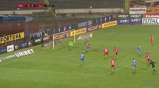 VIDEO | Dinamo - Clinceni 0-1. Buziuc a dat lovitura, după o gafă în apărarea "câinilor". Elevii lui Uhrin încep play-out-ul cu stângul!