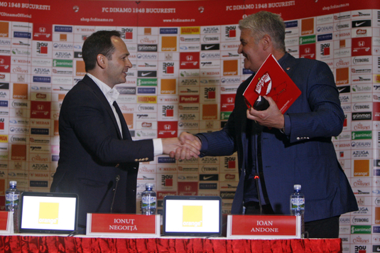EXCLUSIV | Acord istoric. Ionuţ Negoiţă a bătut palma cu spaniolii lui Ioan Andone pentru cedarea clubului Dinamo. Când ar urma să se semneze actele