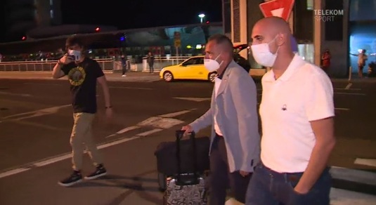 VIDEO | Pablo Cortacero a sosit în România. "Forza Dinamo!". Primele imagini cu noul patron al "câinilor" pe aeroport