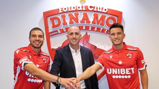 Dinamo şi-a prezentat noile achiziţii. Alexander David Gonzalez şi Ismael Lopez Blanco au semnat cu alb-roşii