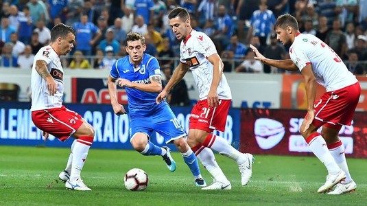 Cine arbitrează derby-ul Dinamo - U Craiova, duminică, de la 21:30, în direct la Telekom Sport 1. Centralul partidei a fost stabilit