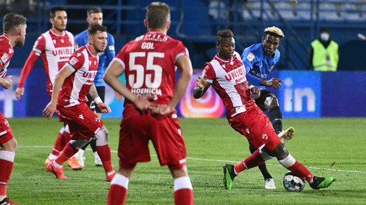 VIDEO | Magaye Gueye, gol spectaculos din foarfecă pentru Dinamo! Prima reuşită după transferul în Ştefan cel Mare