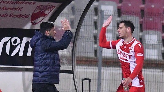 "Mi-a spus Cosmin Contra să conduc eu". Cu ce antrenor va termina Dinamo meciurile până la finalul anului: "Mă rugase"