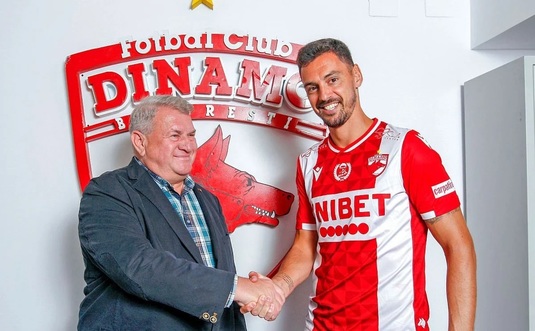 Dinamo a dat lovitura. Formaţia din Ştefan cel Mare a transferat un fotbalist care era cotat la 45 de milioane de euro